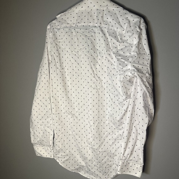 Van Heusen Flex Small Men's Long Sleeve Button Up Shirt - Picture 6 of 7